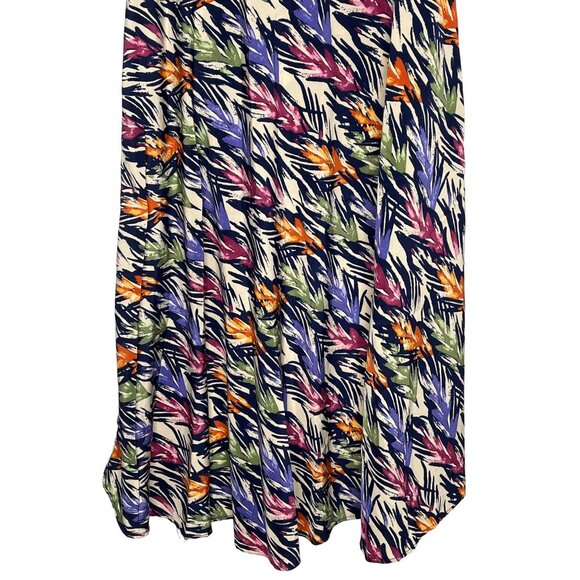 Anna Grace Boho Multicolor High Low Midi Skirt S - Picture 12 of 12